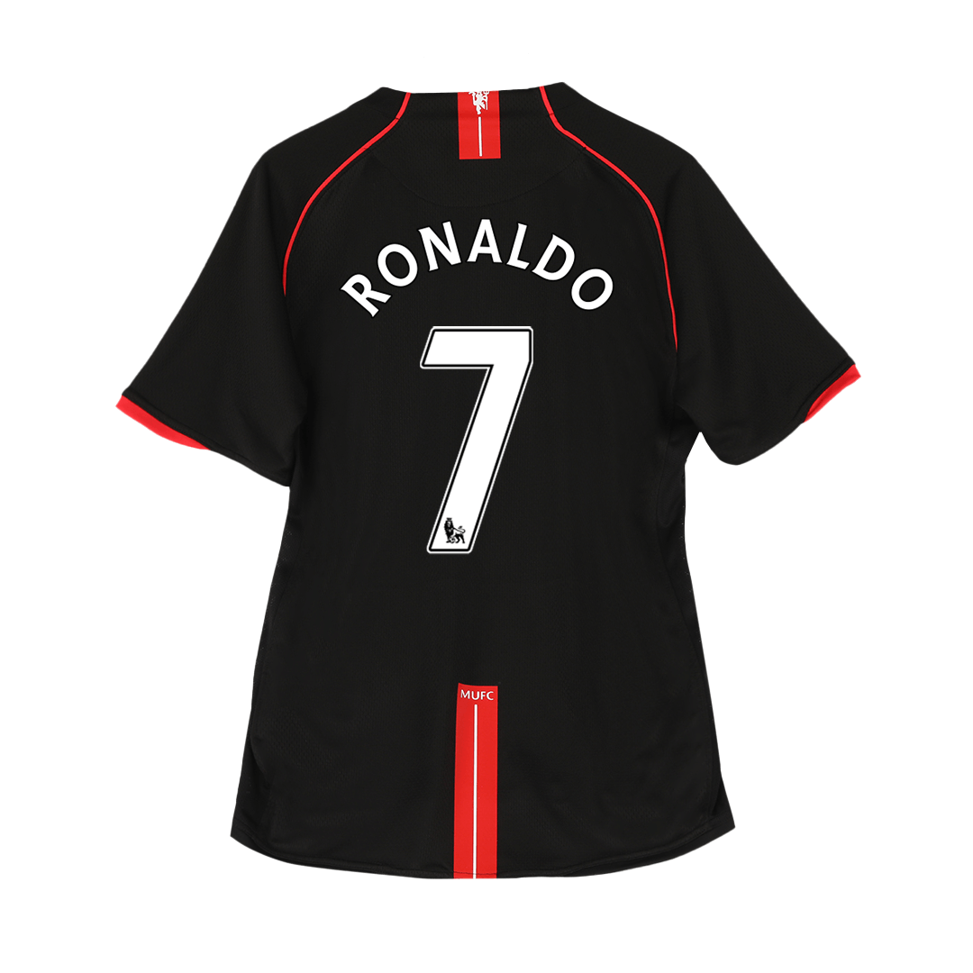 Manchester United RONALDO #7 Retro Jerseys 2007/08 Away Soccer Jersey For Men
