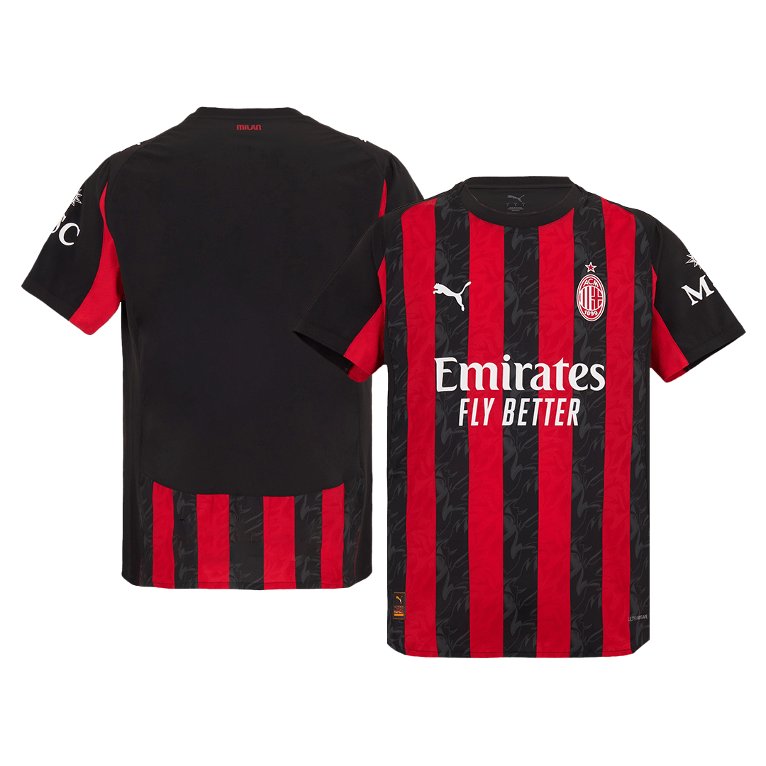 AC Milan Home Authentic Soccer Jersey 2025/26