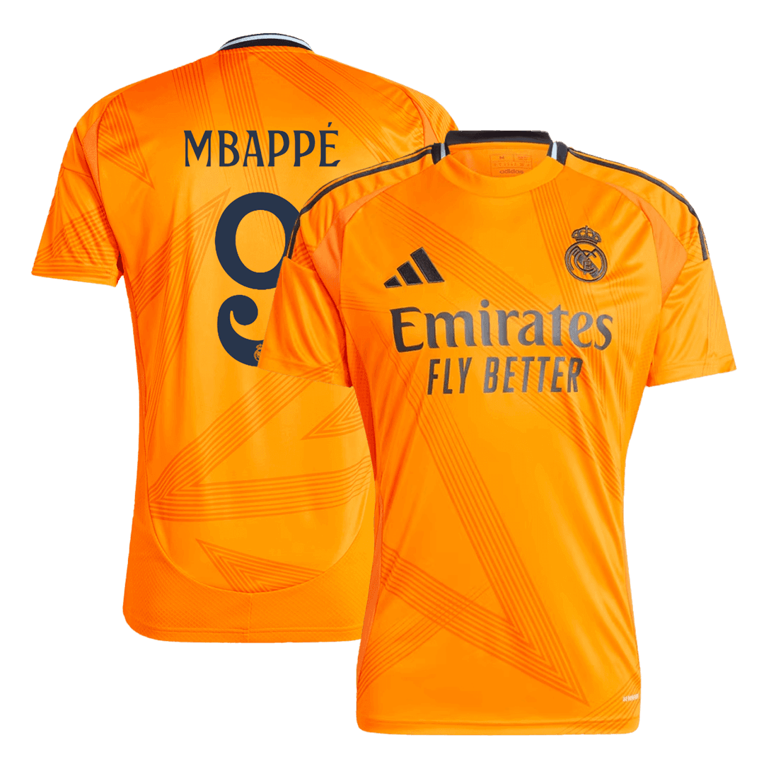 Mbapp¡§| #9 Real Madrid Away soccer jersey 2024/25