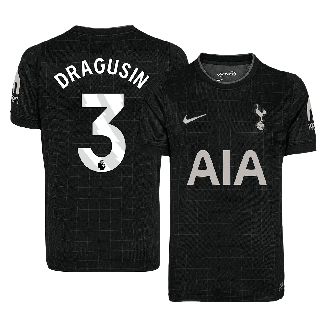DRAGUSIN #3 Tottenham Hotspur Away Soccer Jersey 2025/26