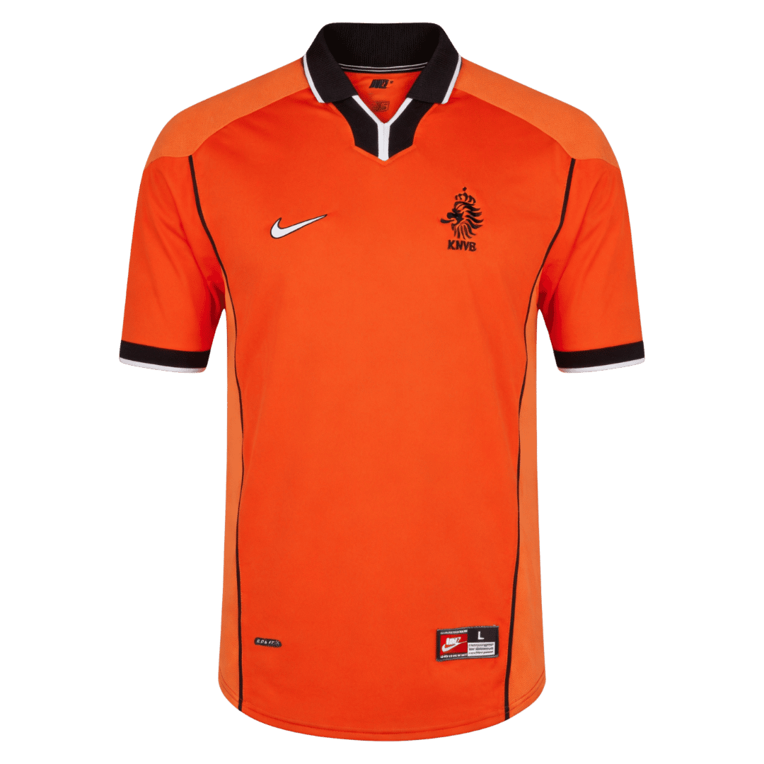 Retro Soccer Jersey Netherlands Home World Cup 1998