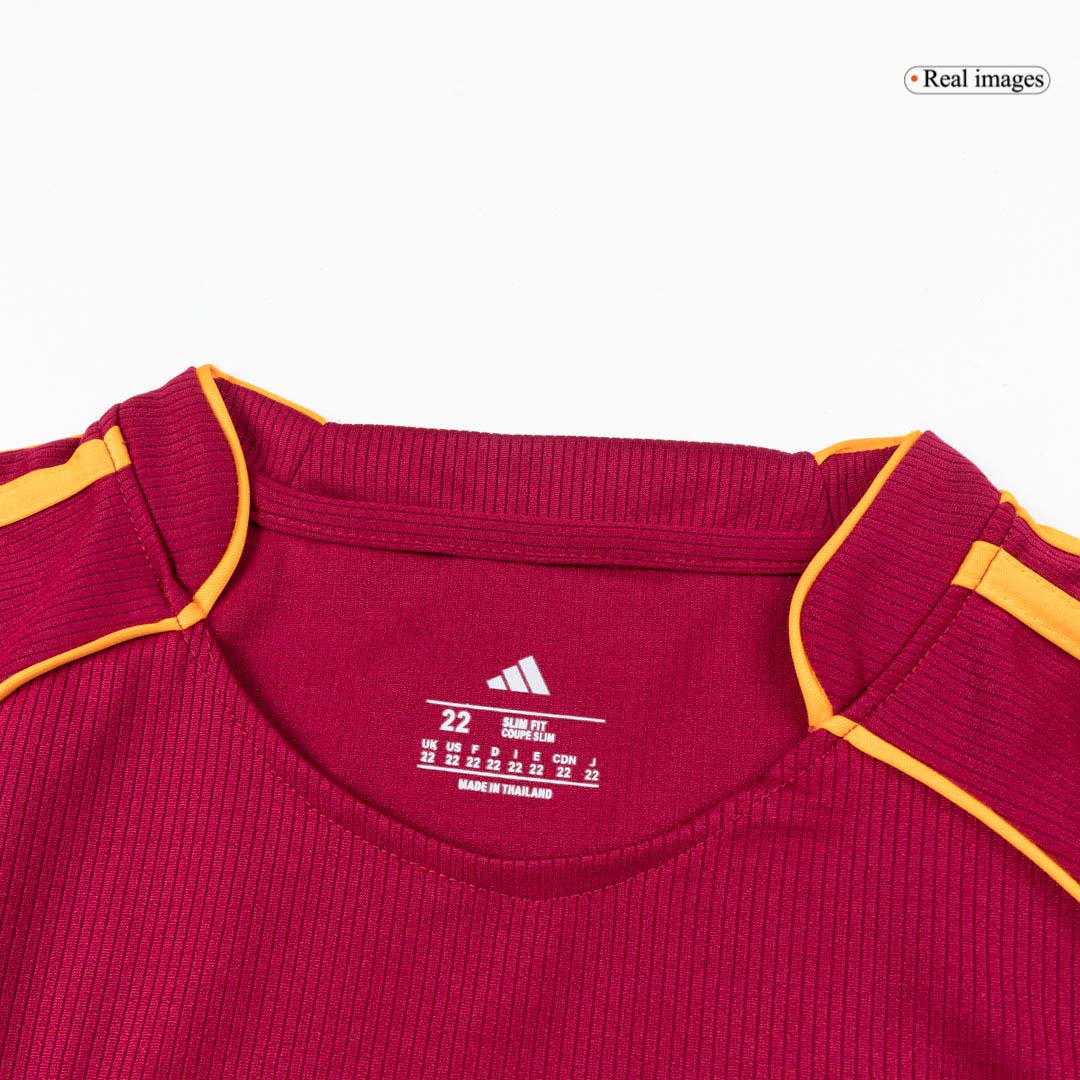 Roma Home Kids Soccer Jerseys Kit 2025/26