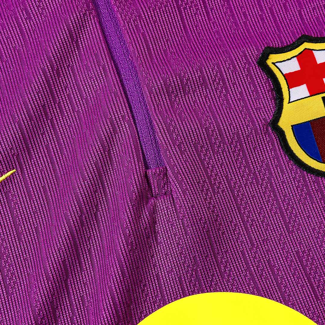 Barcelona 1/4 Zip Tracksuit 2025/26 Kids Purple