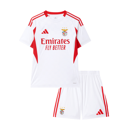 Benfica Third Away Kids Soccer Jerseys Kit 2025/26