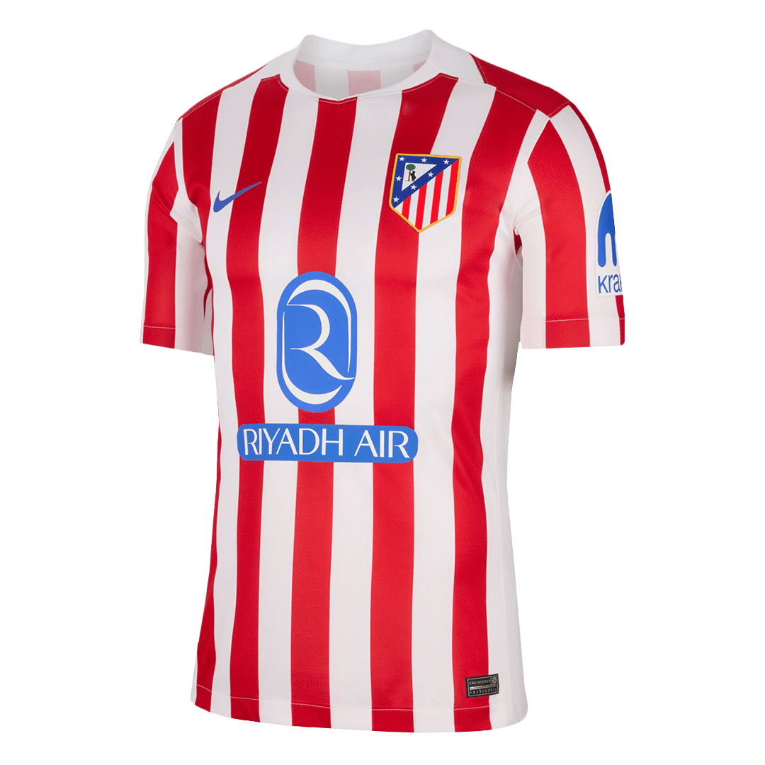 SØRLOTH #9 Atletico Madrid Home Soccer Jersey 2025/26