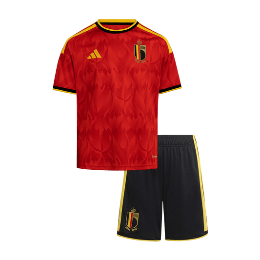 Belgium Home Kids Soccer Jerseys Kit World Cup 2026