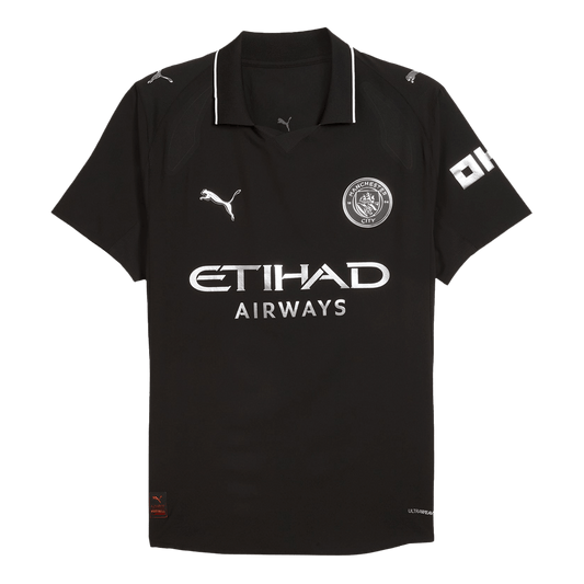 Manchester City Away Authentic Soccer Jersey 2025/26