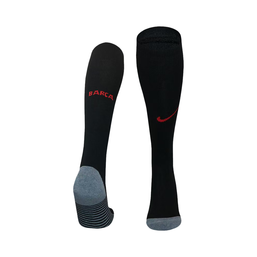 Barcelona Away Soccer Jersey Kit(Jersey+Shorts+Socks) 2024/25 - Spotify Logo Without Text