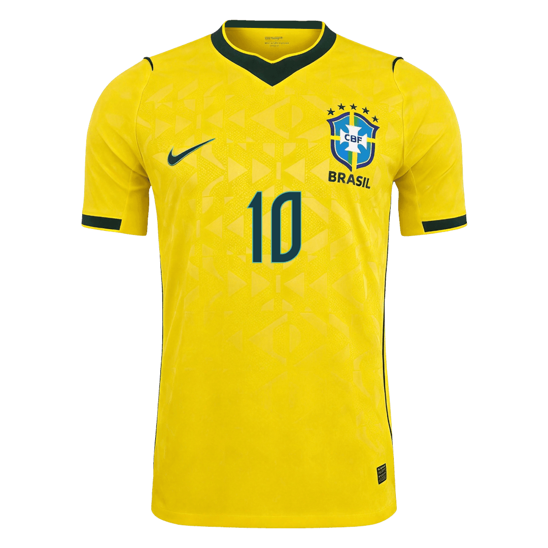 NEYMAR JR. #10 Brazil Home Player Version Jersey World Cup 2026
