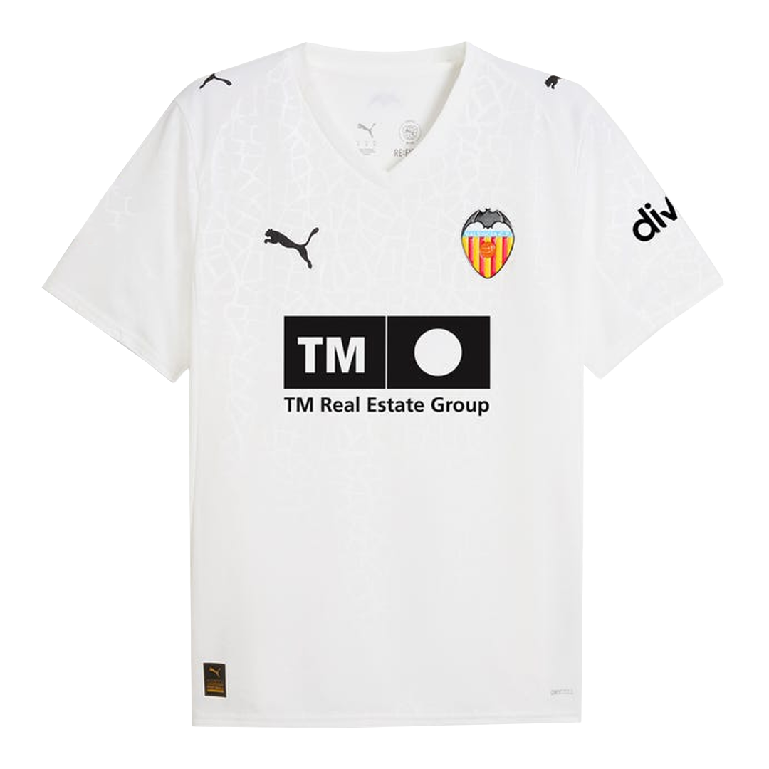 Valencia Home Soccer Jersey 2025/26