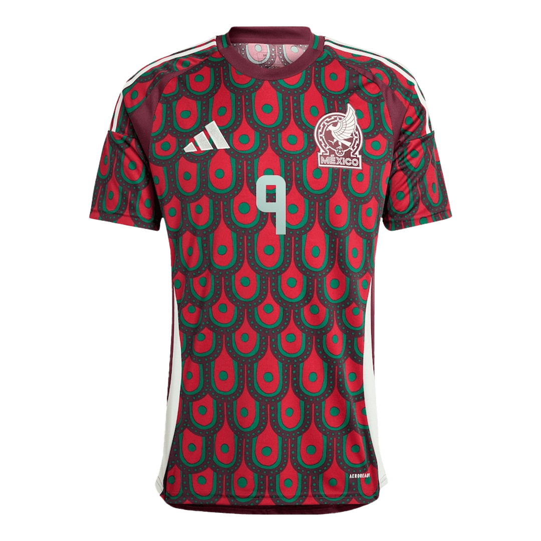 Custom Raul's RAUL #9 Mexico Soccer Jersey Home Custom Shirt 2024 – Goal Deal Live