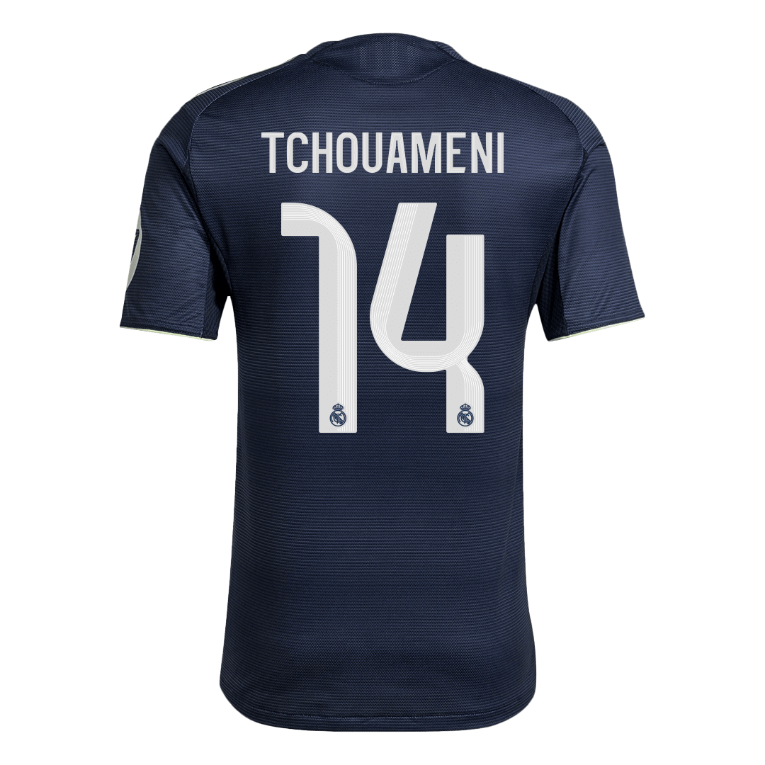 TCHOUAMENI #14 Real Madrid Away Authentic Soccer Jersey 2025/26