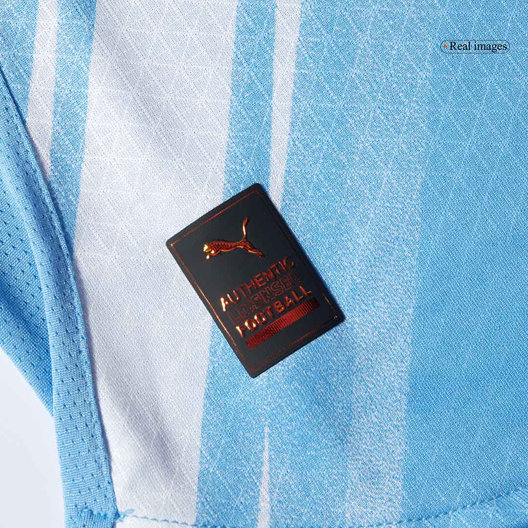 REIJNDERS #4 Manchester City Home Authentic Soccer Jersey 2025/26