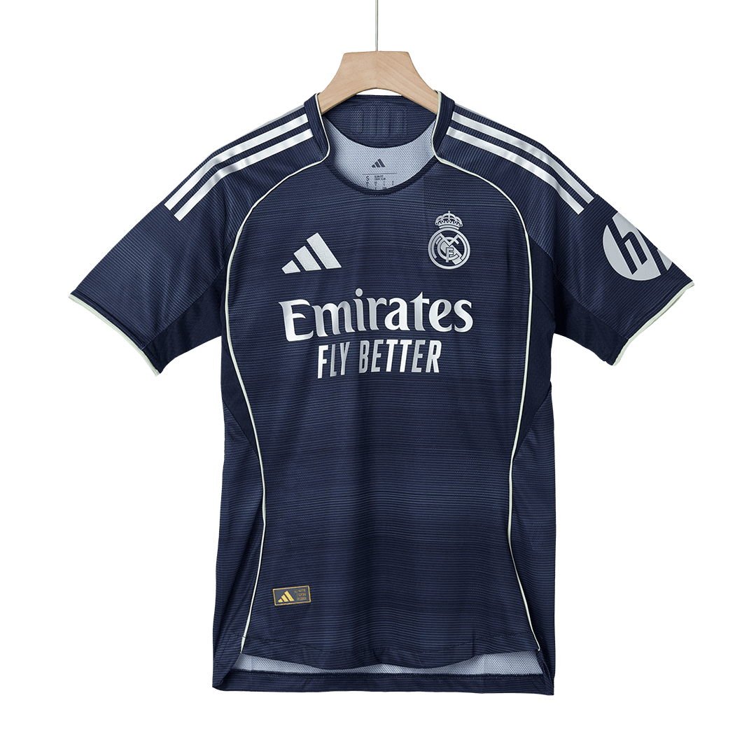 BELLINGHAM #5 Real Madrid Away Authentic Soccer Jersey 2025/26