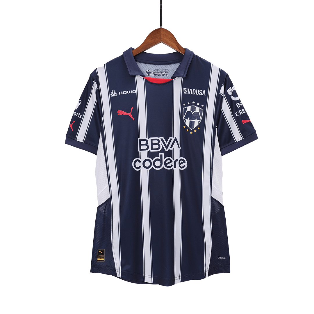 Authentic  #93 SERGIO RAMO SSoccer Jersey Monterrey Home Shirt 2024/25