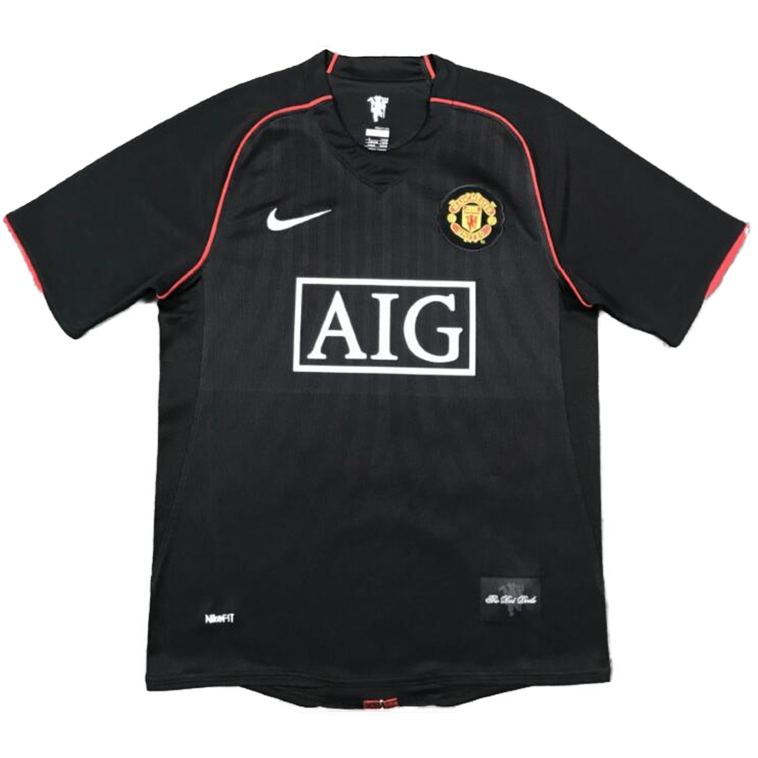 Retro Jersey ROONEY #10 Manchester United Retro Jersey Away Soccer Shirt 2007/08