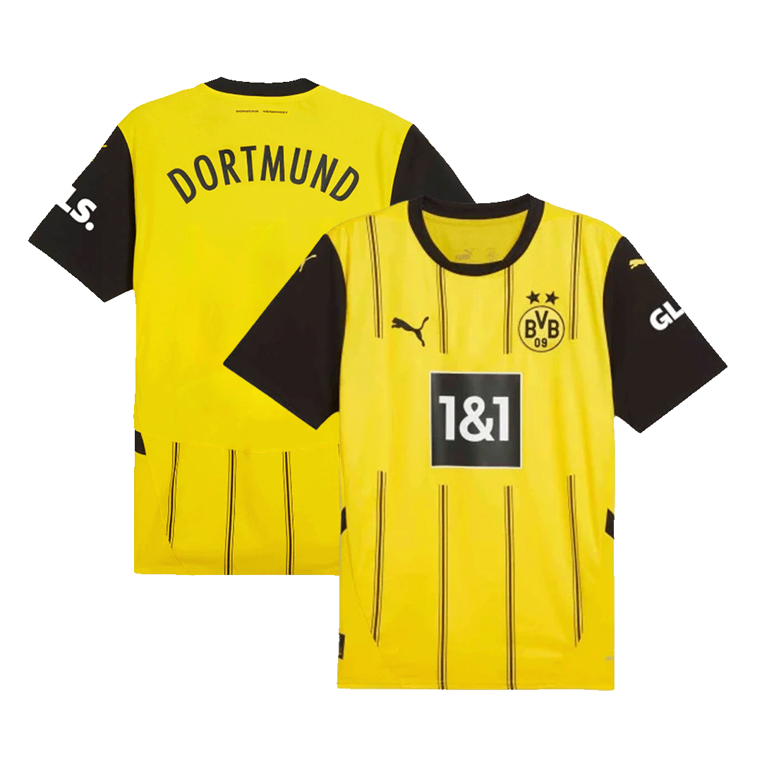 Borussia Dortmund Jersey Custom Soccer Jersey Home 2024/25