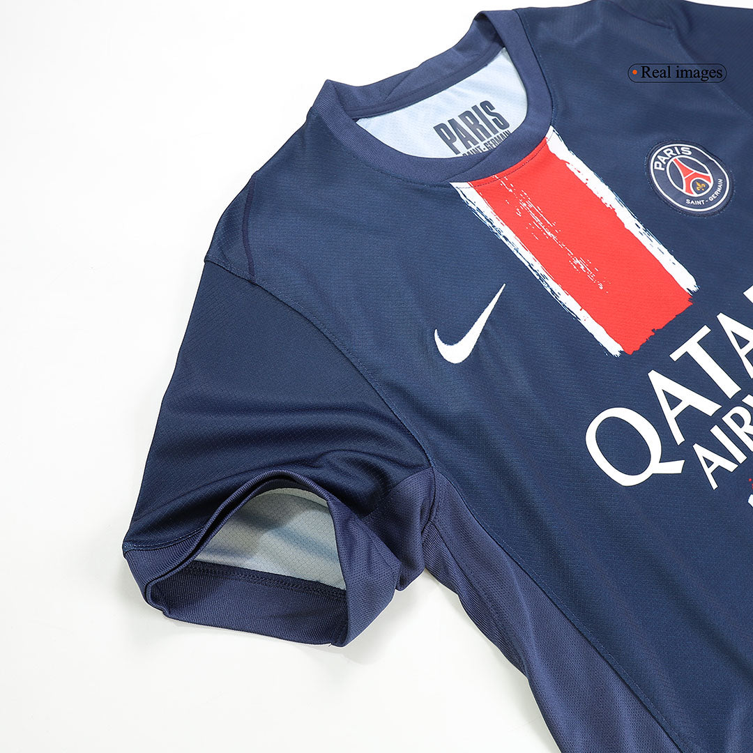 PSG O.DEMBÉLÉ #10 PSG Soccer Jersey Home Custom Shirt 2024/25
