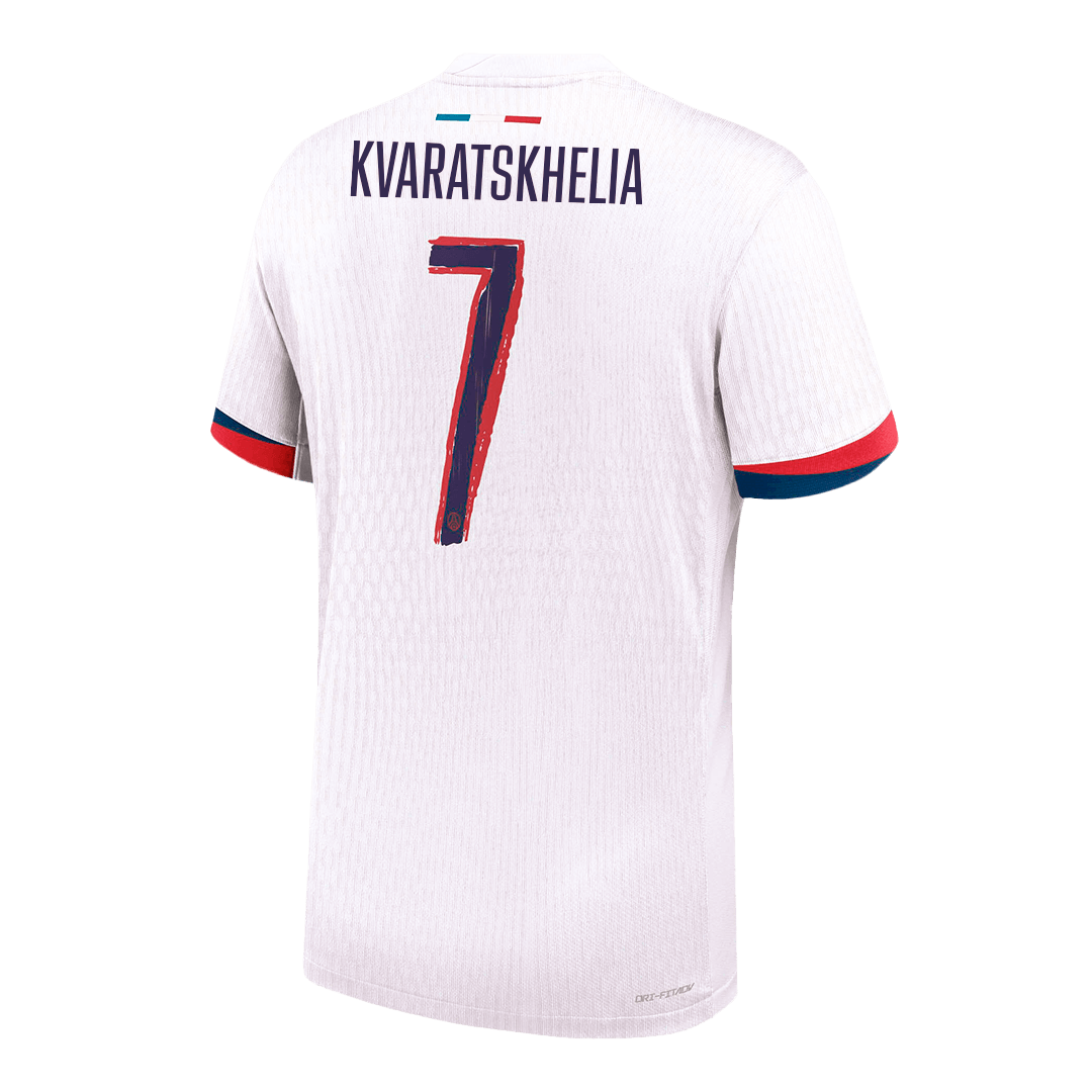 PSG Authentic KVARATSKHELIA #7 Soccer Jersey PSG Away Shirt 2024/25 - UCL