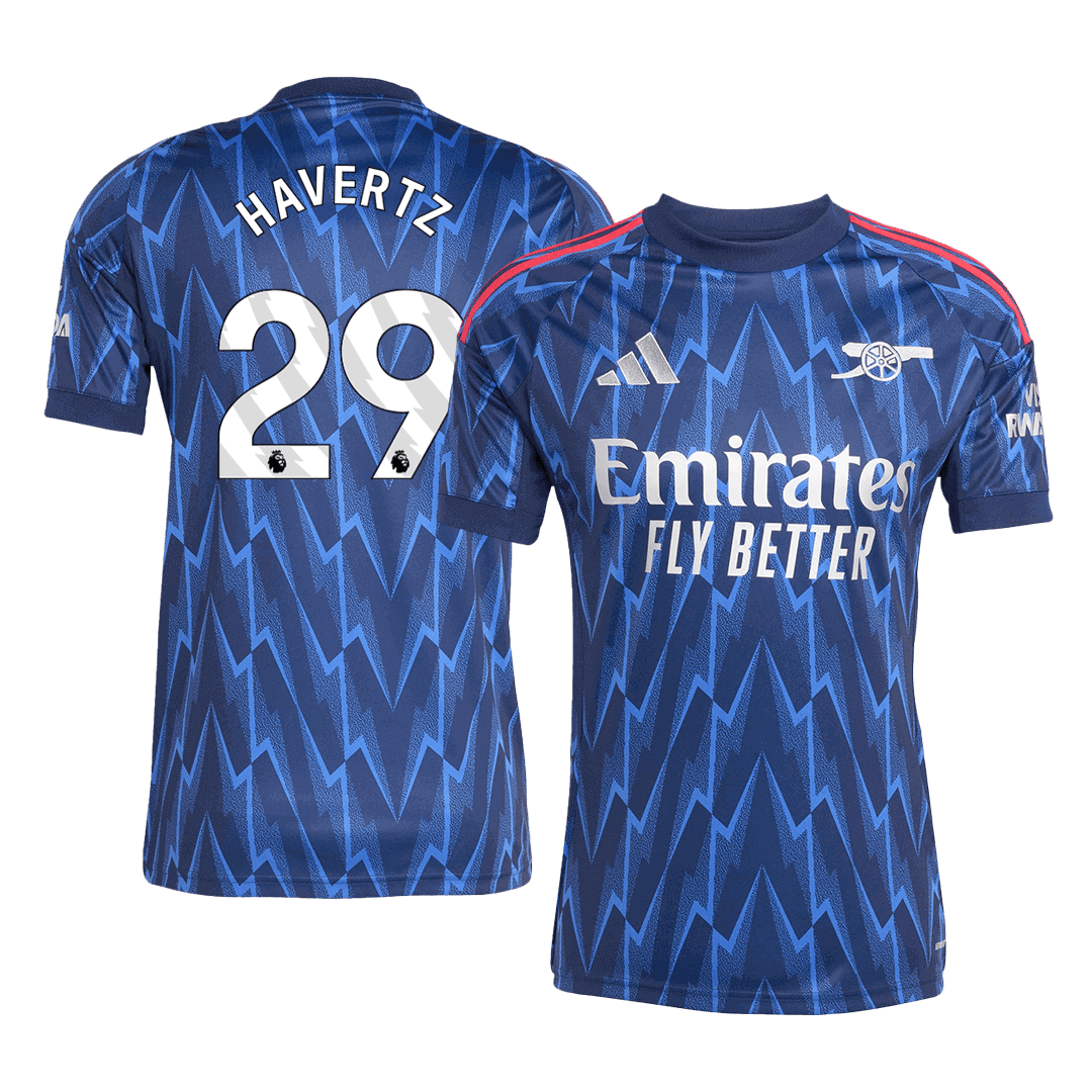 HAVERTZ #29 Arsenal Away Soccer Jersey 2025/26