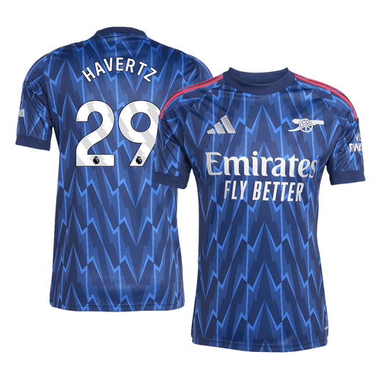 HAVERTZ #29 Arsenal Away Soccer Jersey 2025/26