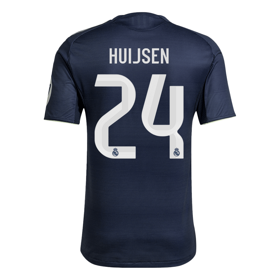 HUIJSEN #24 Real Madrid Auswärtstrikot Authentisches Fußball 2025/26