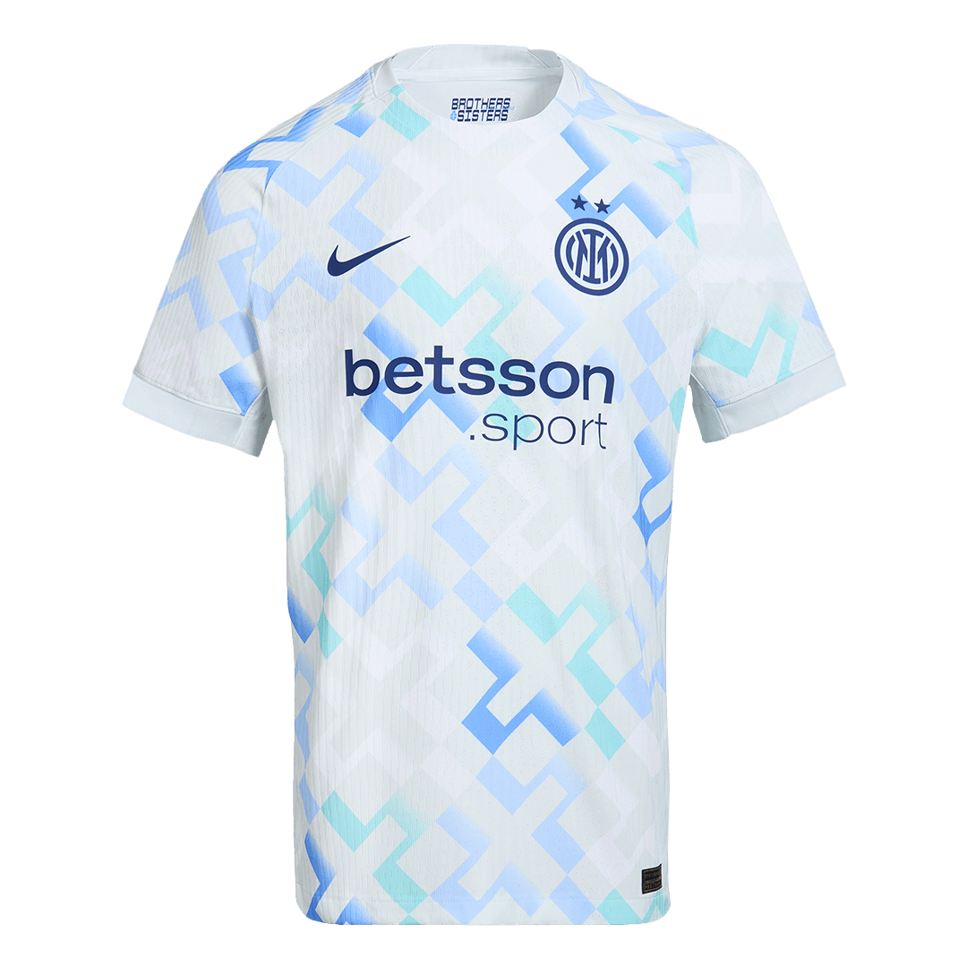 Inter Milan Away Authentic Soccer Jersey 2025/26