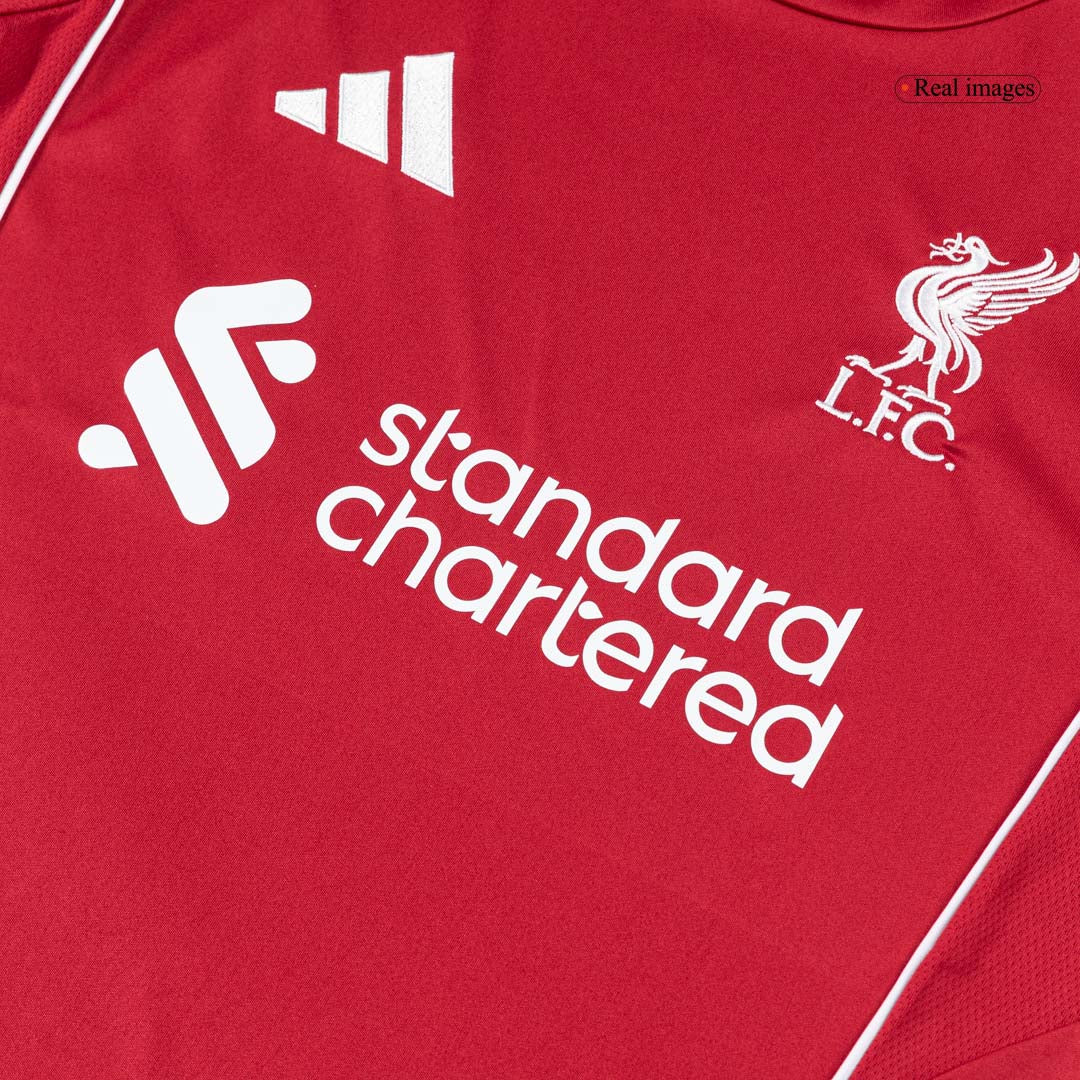 ISAK #9 Liverpool Home Soccer Jersey 2025/26
