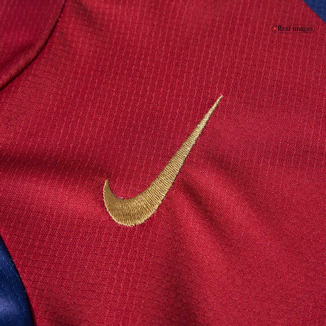 Kid's Barcelona Home Soccer Jersey Kit(Shirt+Shorts) 2024/25 - COLDPLAY