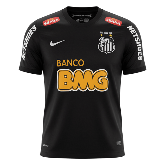 Retro Soccer Jersey Santos FC Away 2011/12