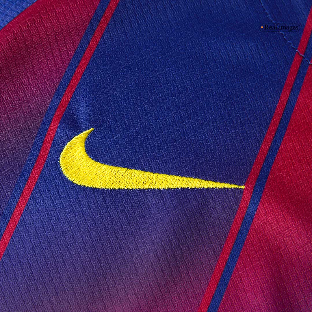 Kids Barcelona Custom Home Soccer Kits 2025/26