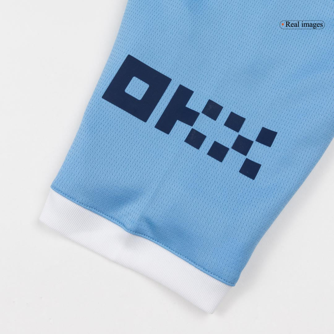 REIJNDERS #4 Manchester City Home Soccer Jersey 2025/26