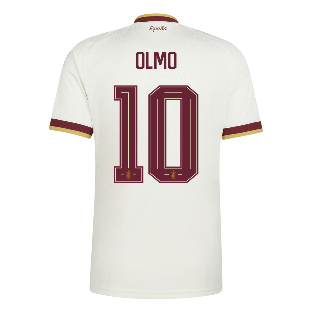 OLMO #10 Spain Away Soccer Jersey World Cup 2026