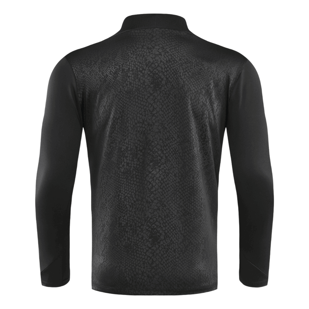 Barcelona 1/4 Zip Tracksuit 2025/26 Kids Black