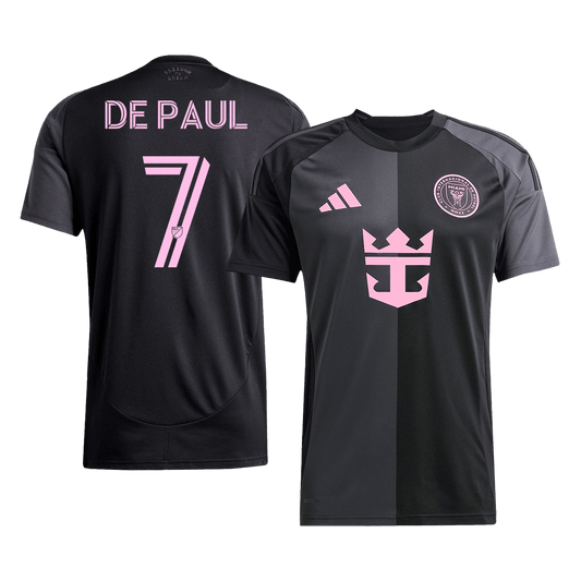 DE PAUL #7 Inter Miami CF Away Soccer Jersey 2025