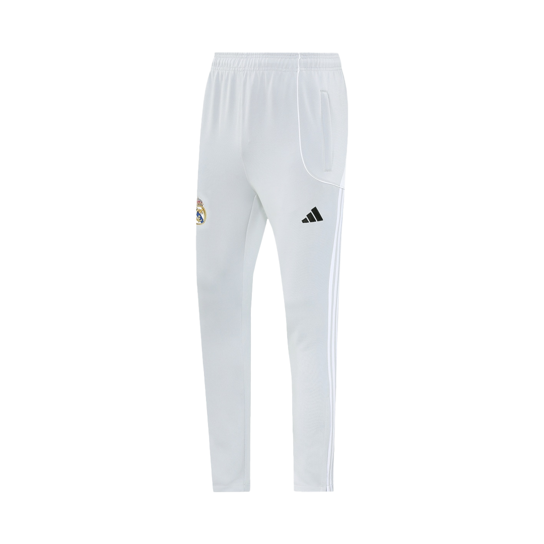 Real Madrid Home Jacket Tracksuit 2025/26 Gray