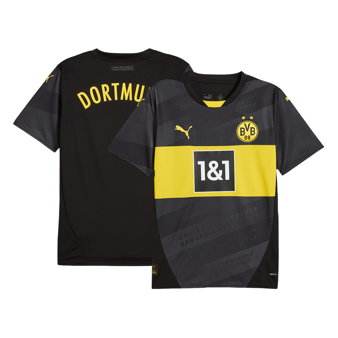 Borussia Dortmund Soccer Jersey Away Custom Shirt 2024/25