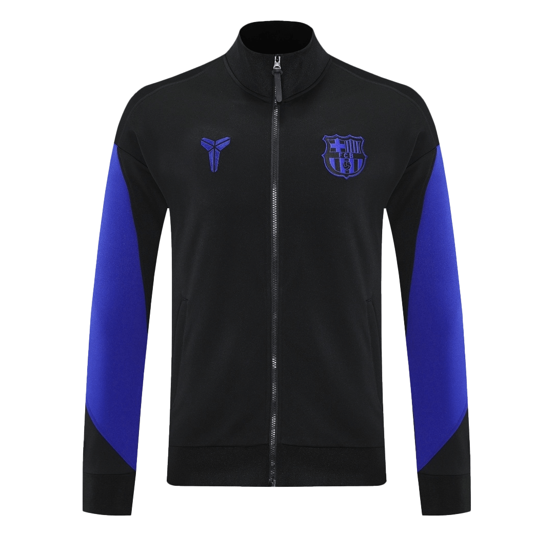 Barcelona Home Jacket Tracksuit 2025/26 Black&Purple