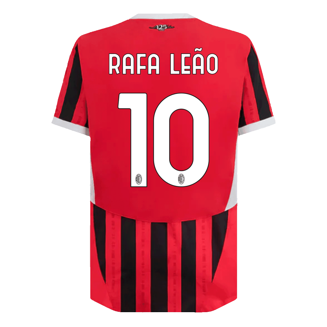 Authentic RAFA LEAO #10 Soccer Jersey AC Milan Home Shirt 2024/25