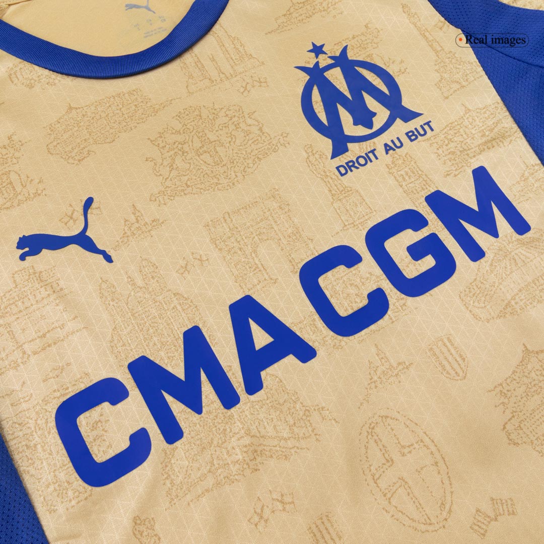 Marseille Fourth Away Player Version Jersey 2025/26