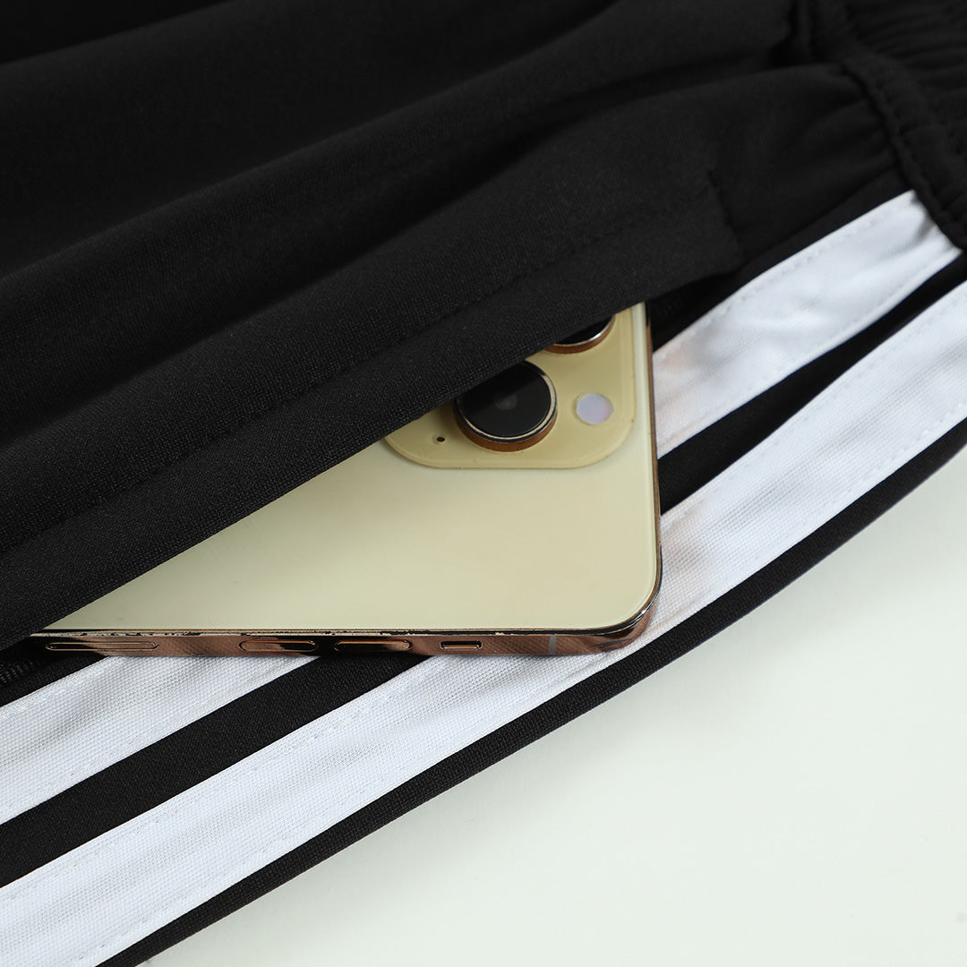 Germany Zipper Sweatshirt Kit(Top+Pants) 2026 Black