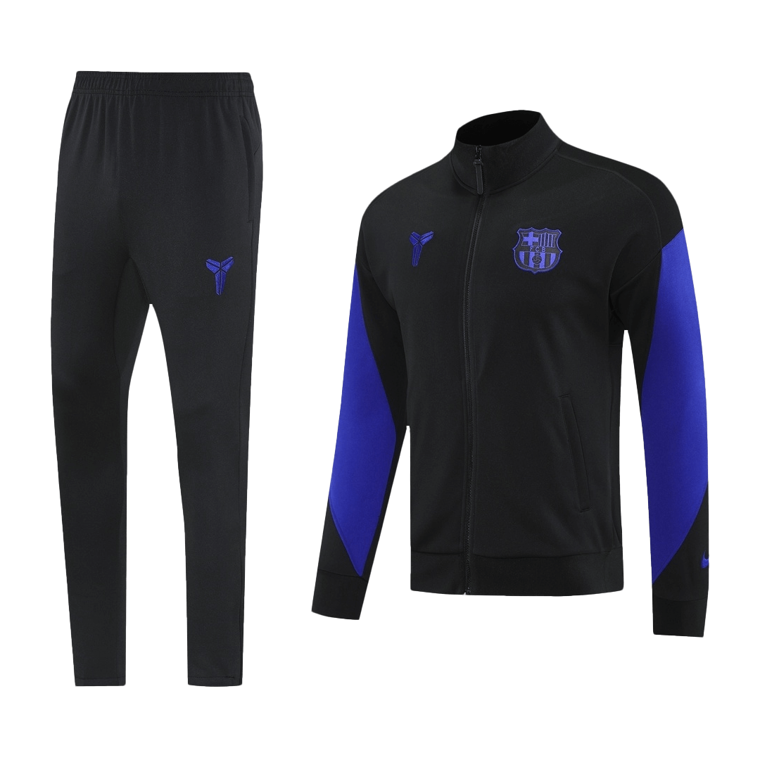 Barcelona Home Jacket Tracksuit 2025/26 Black&Purple