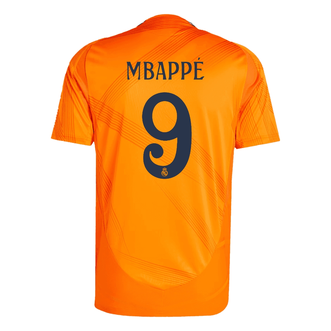 Authentic MBAPPE #9 Soccer Jersey Real Madrid Away Shirt 2024/25