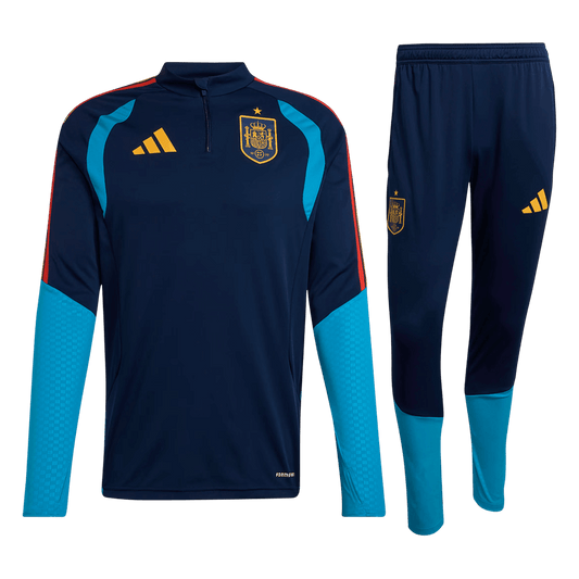 Kid's Spain Zipper Sweatshirt Kit(Top+Pants) 2026 Navy