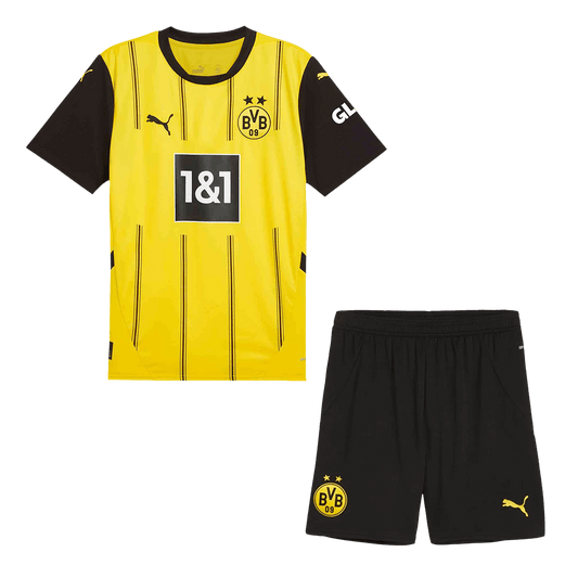 Borussia Dortmund Home Soccer Uniform Kits 2024/25