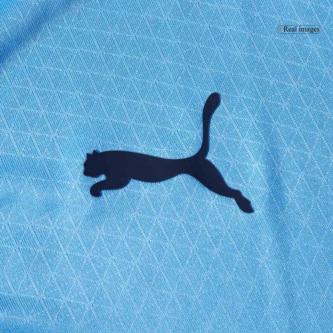 RODRIGO #16 Authentic Manchester City Home Soccer Jersey 2025/26 Blue Jersey - Club World Cup