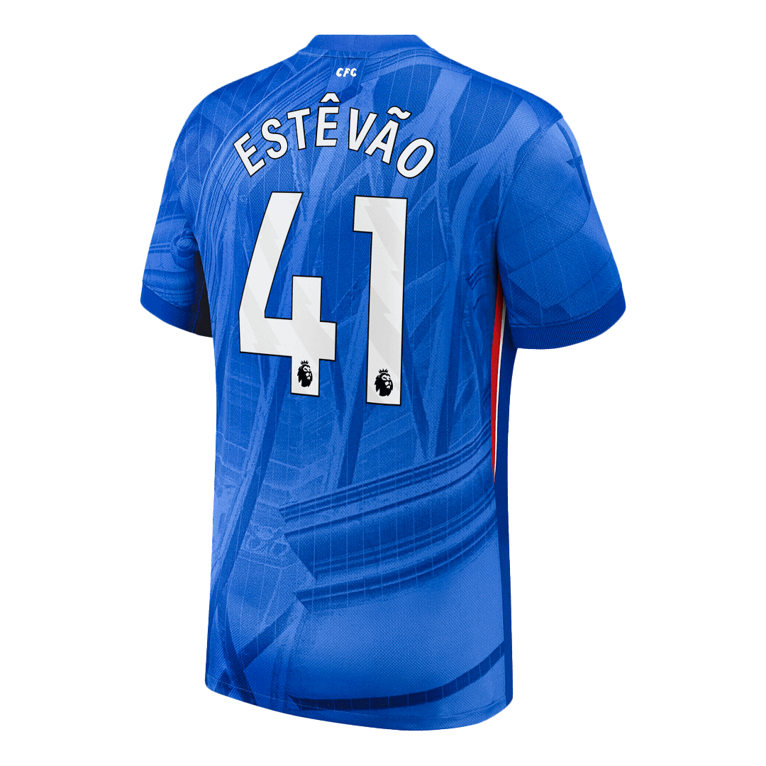 ESTÊVÃO #41 Chelsea Home Soccer Jersey 2025/26
