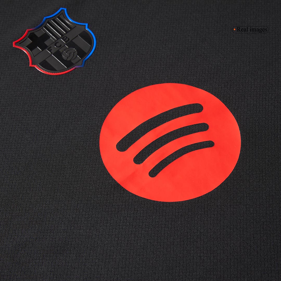 Barcelona Away Soccer Jersey 2024/25- Spotify Logo Without Text