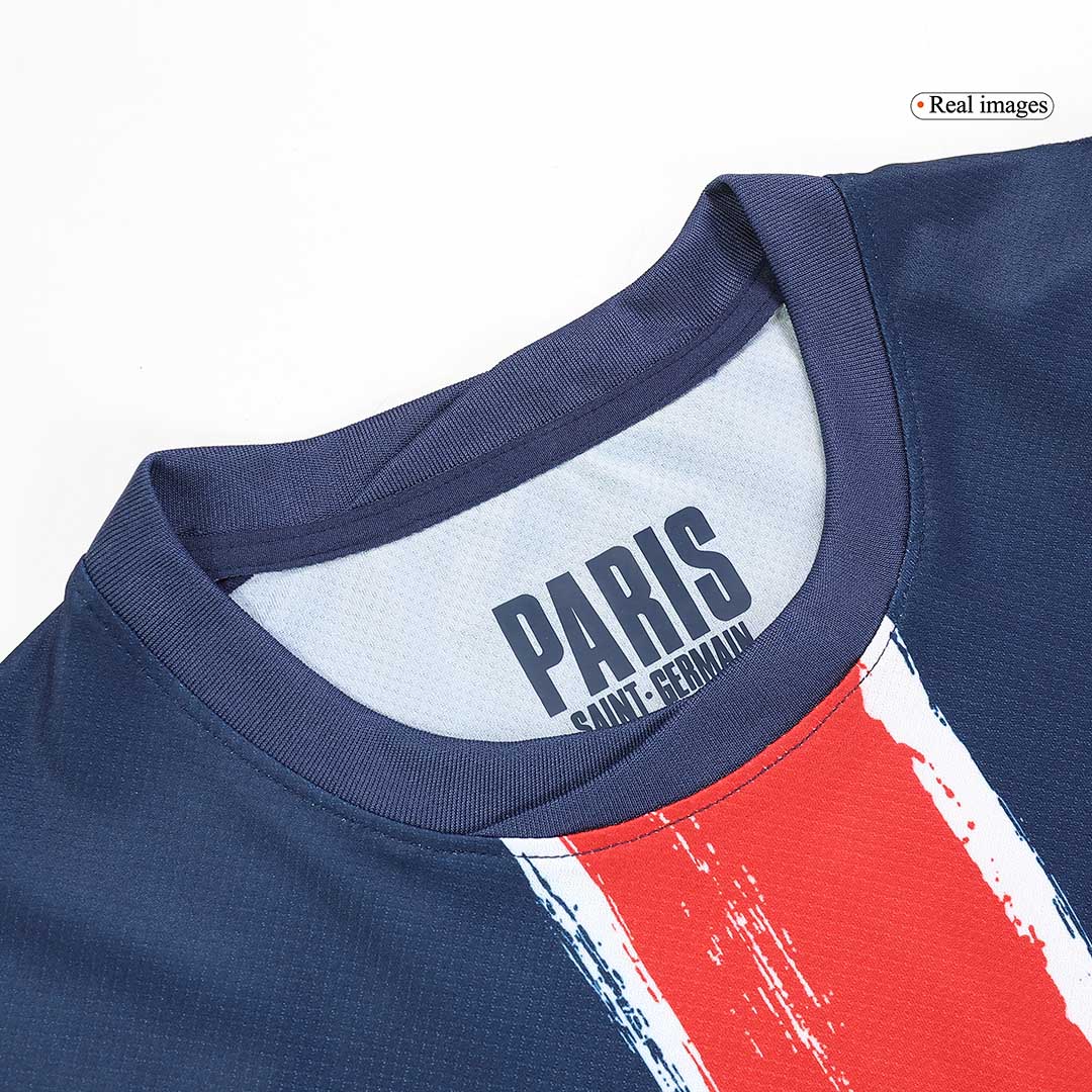 Champions #25 PSG Fußballtrikot Home Custom Shirt 2024/25 Champions of Europe