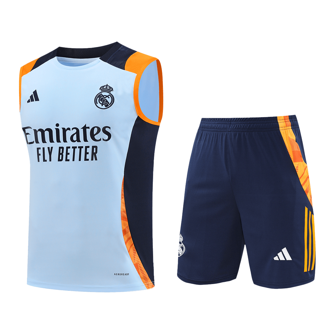 Real Madrid Pre-Match Soccer Training Kit 2024/25